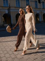 Colette Lace Pant Set