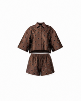 Cocoa Halo Short Set