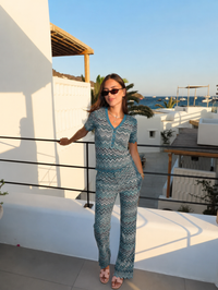 Turquoise Tide Pant Set