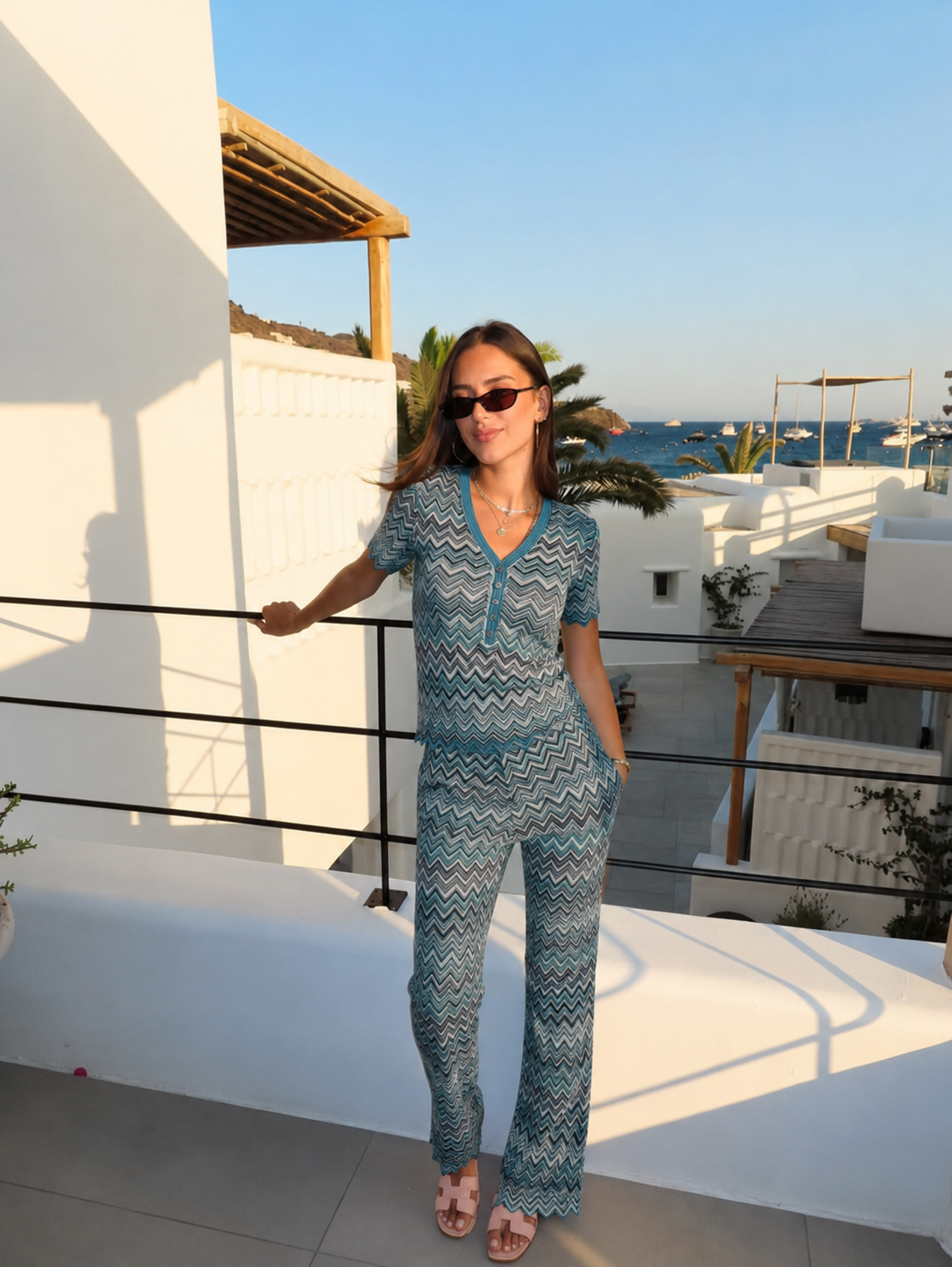 Turquoise Tide Pant Set