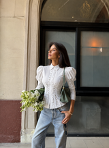 Duchess Eyelet Blouse