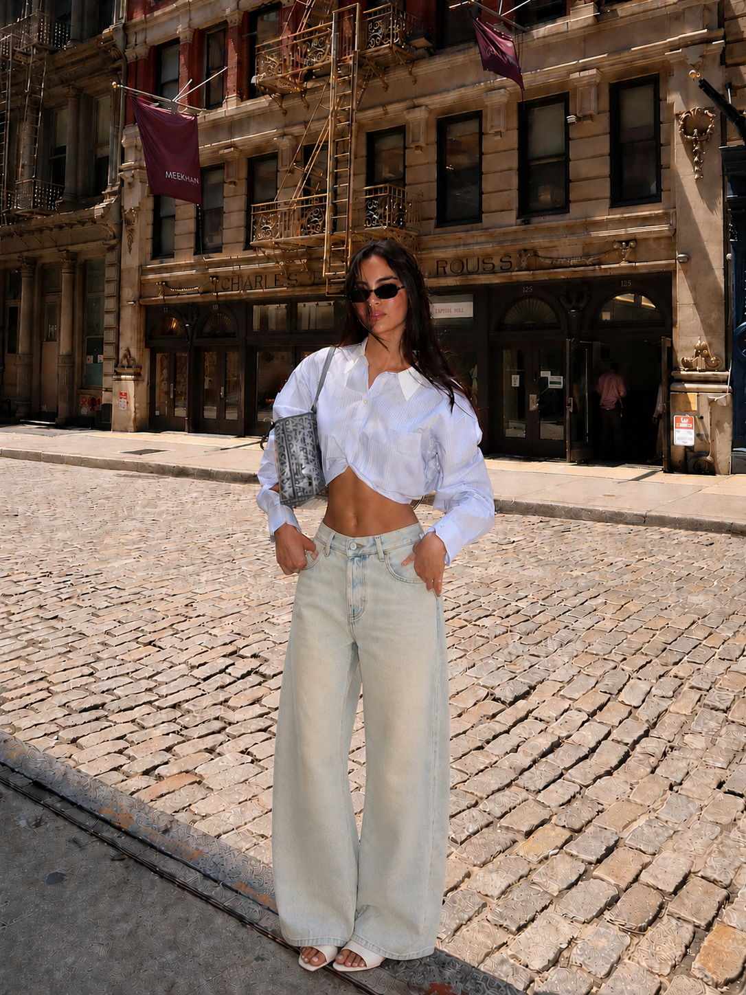 Cloudline Wide Leg Jeans