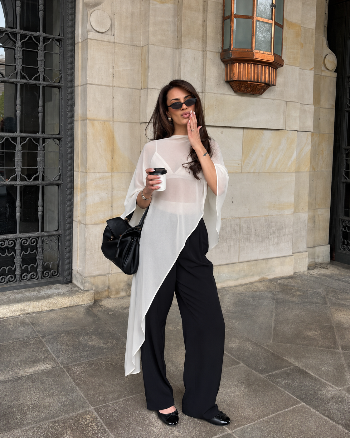 Ethereal Cascade Blouse