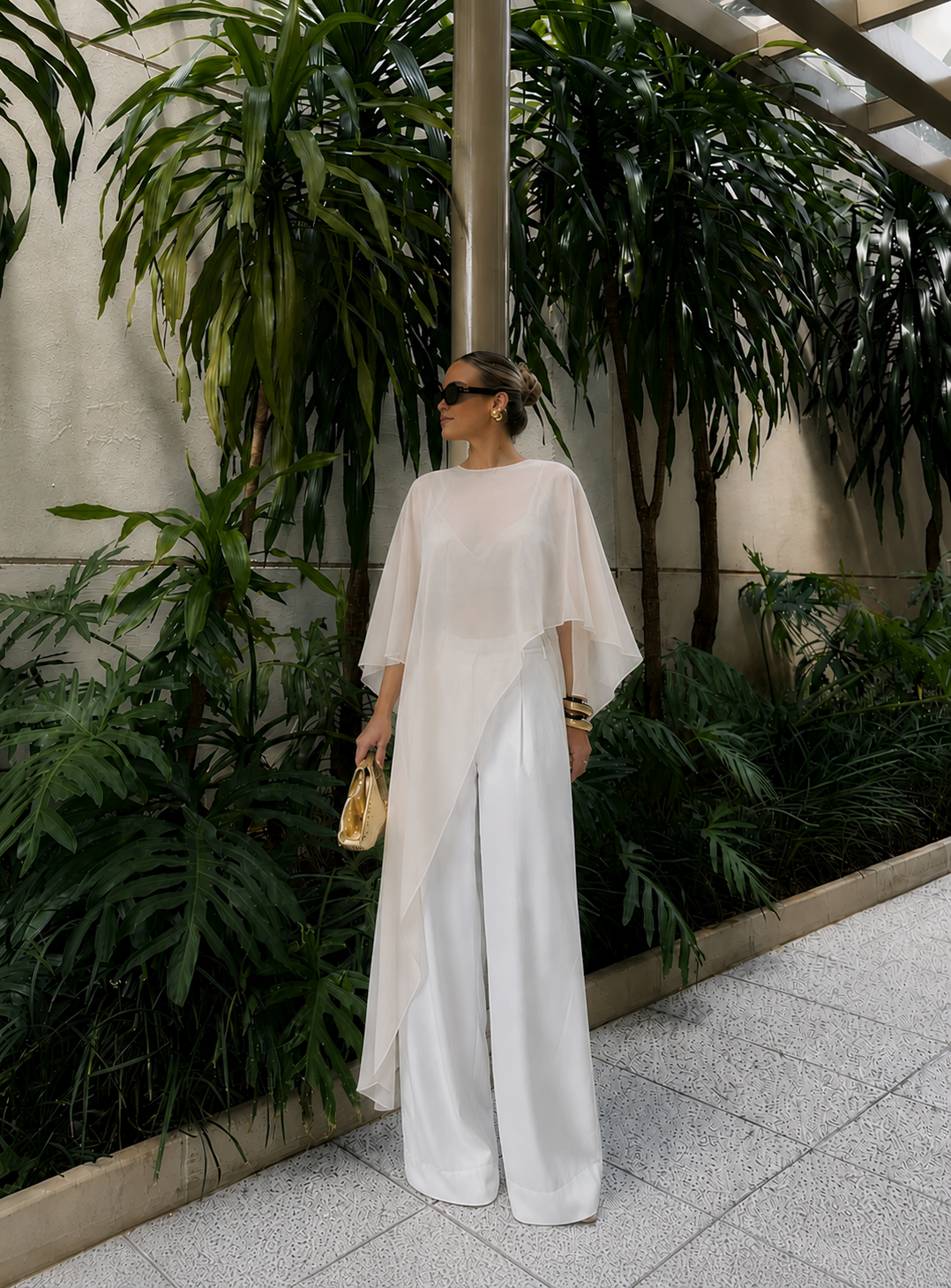 Ethereal Cascade Blouse