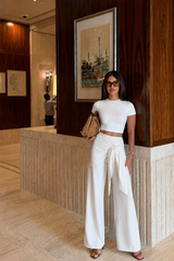 Santorini Wrap Palazzo Pants