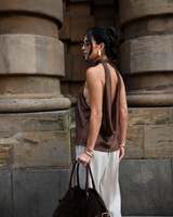 Vivienne Satin Blouse