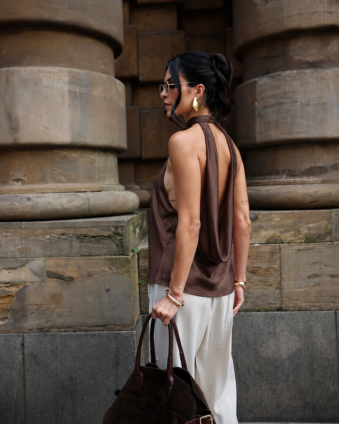 Vivienne Satin Blouse