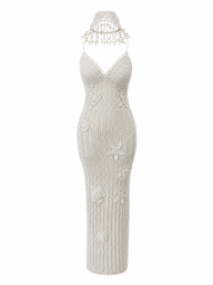 Boheme Pearl Knit Dress
