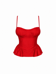 Scarlet Muse Peplum Top
