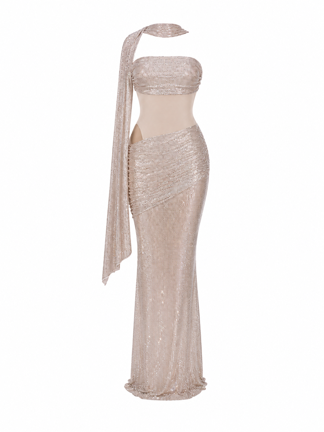 Ophelia Sparkle Maxi Dress