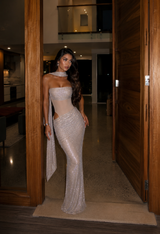 Ophelia Sparkle Maxi Dress