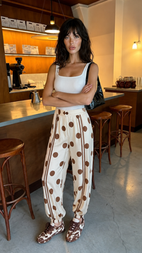Polka Rush Balloon Pants