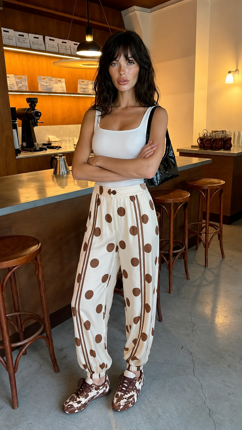 Polka Rush Balloon Pants