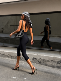Backless Muse Capri Jumpsuit