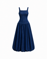 Selene Bubble Midi Dress