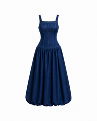 Selene Bubble Midi Dress