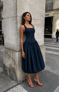 Selene Bubble Midi Dress