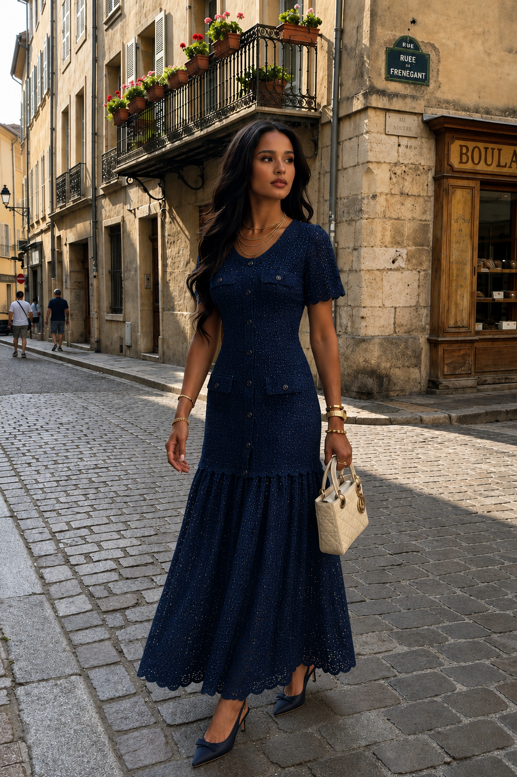 Mediterranean Muse Dress