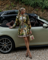 Havana Postcard Mini Dress