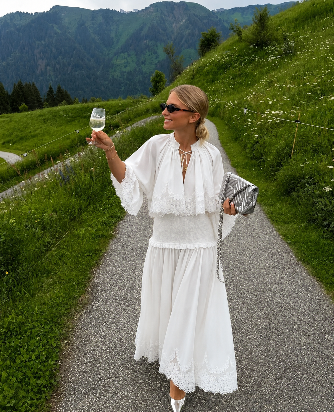Villa Celestia Lace Dress
