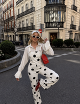 The Dalmatian Chic Overall