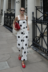 The Dalmatian Chic Overall