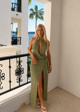 Olive Muse Maxi Dress