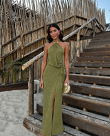 Olive Muse Maxi Dress