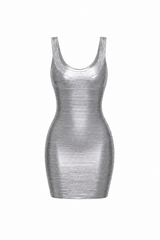 Liquid Glam Mini Dress