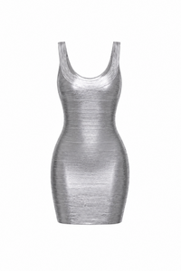 Liquid Glam Mini Dress