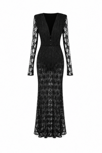 Velour Phantom Maxi Dress