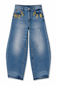 Pin Luxe Denim Jeans