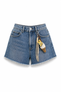 Static Blue Short