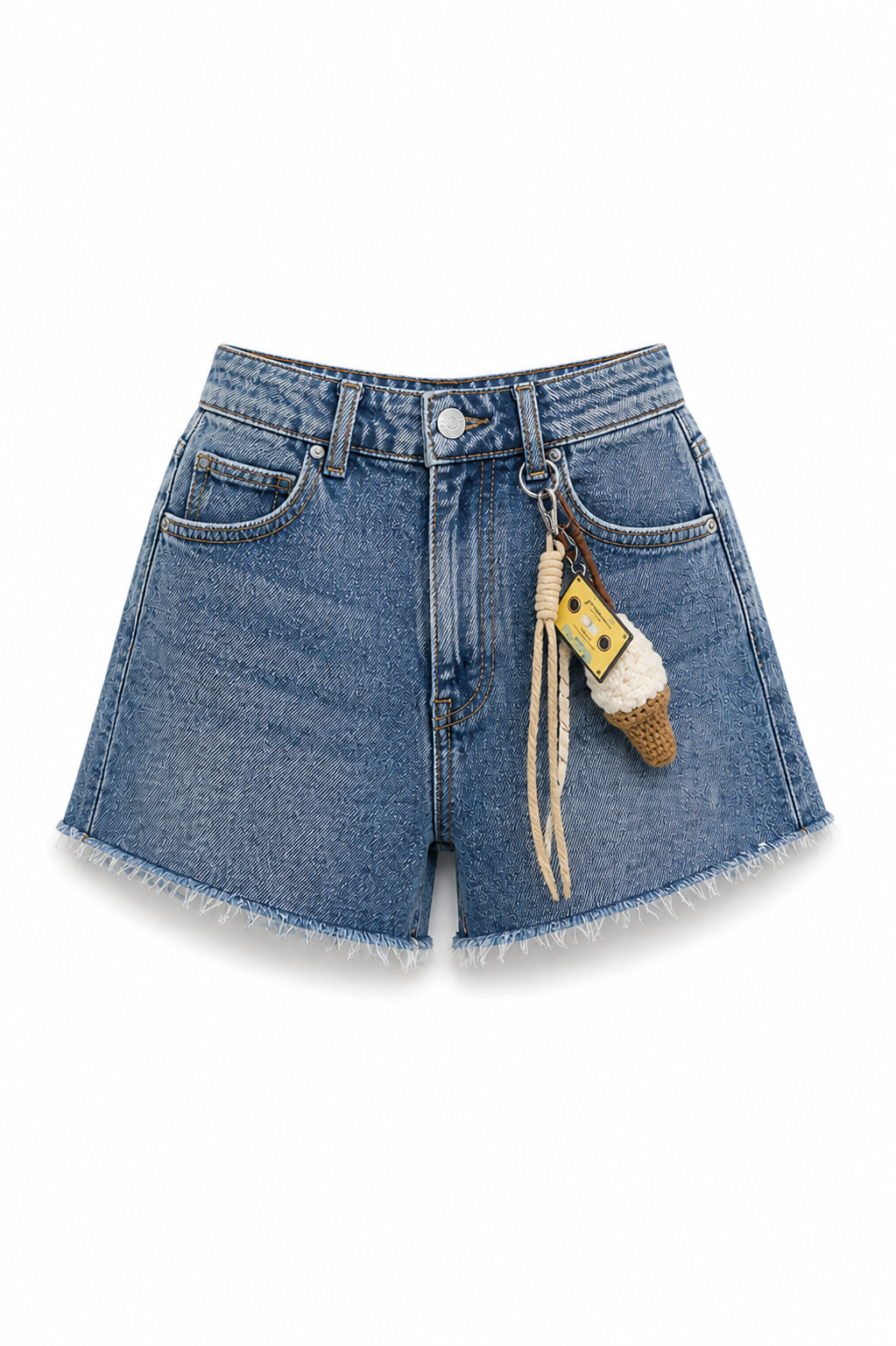Static Blue Short