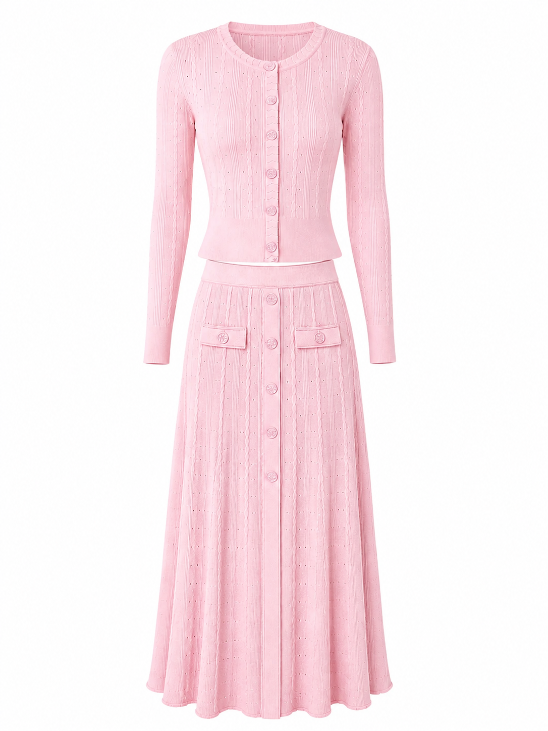 Knit Enchant Skirt Set