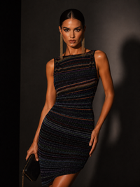 Cosmic Allure Mini Dress