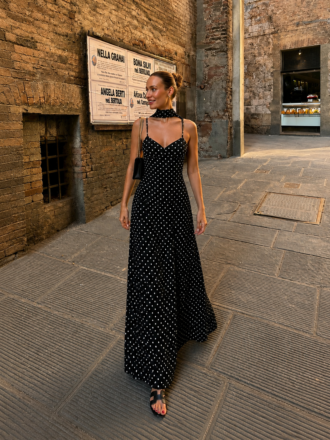 Dolce Noir Maxi Dress