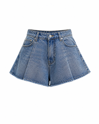 Capri Volume Denim Short