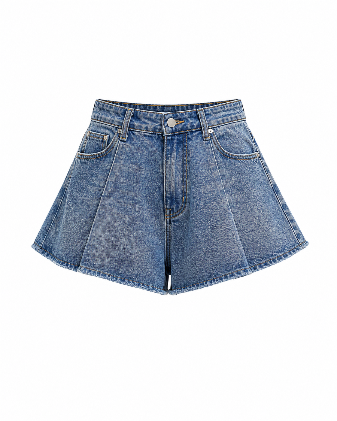 Capri Volume Denim Short
