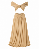 Soleia Drape Skirt Set