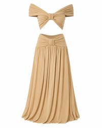 Soleia Drape Skirt Set