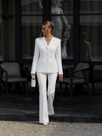 Valentina Pearl Tailored Pant Set