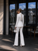Valentina Pearl Tailored Pant Set