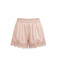 Blush Muse Satin Shorts