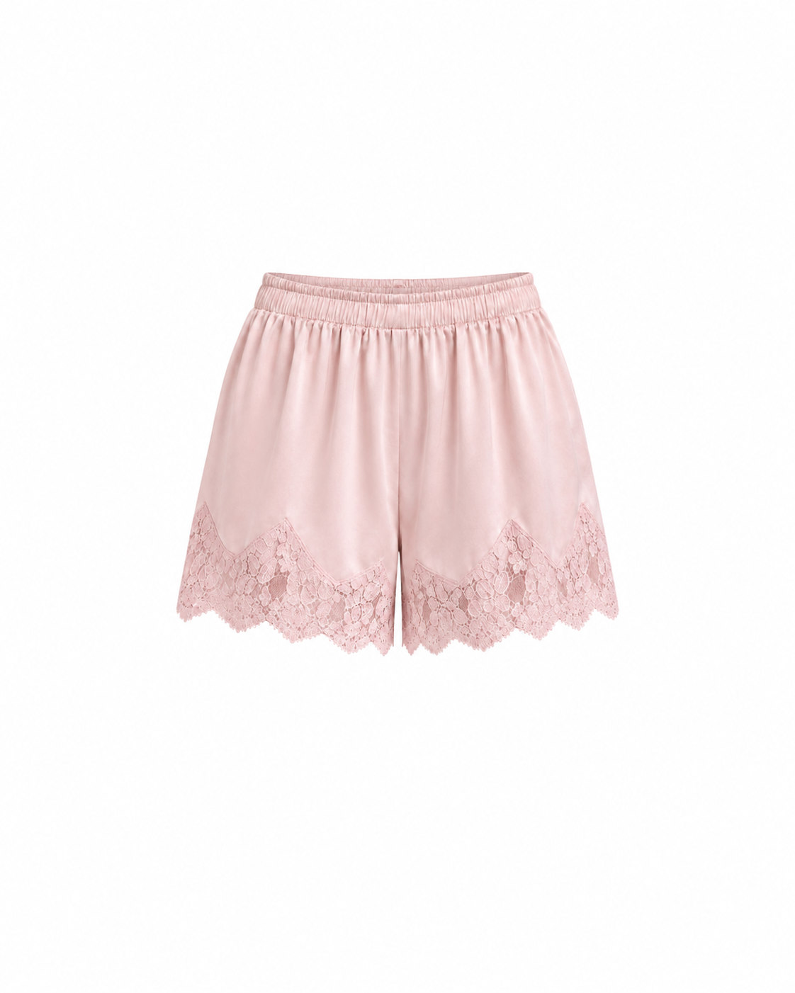 Blush Muse Satin Shorts