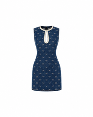 Cutoff Queen mini dress