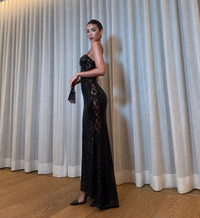 Belladone Noir Maxi Dress