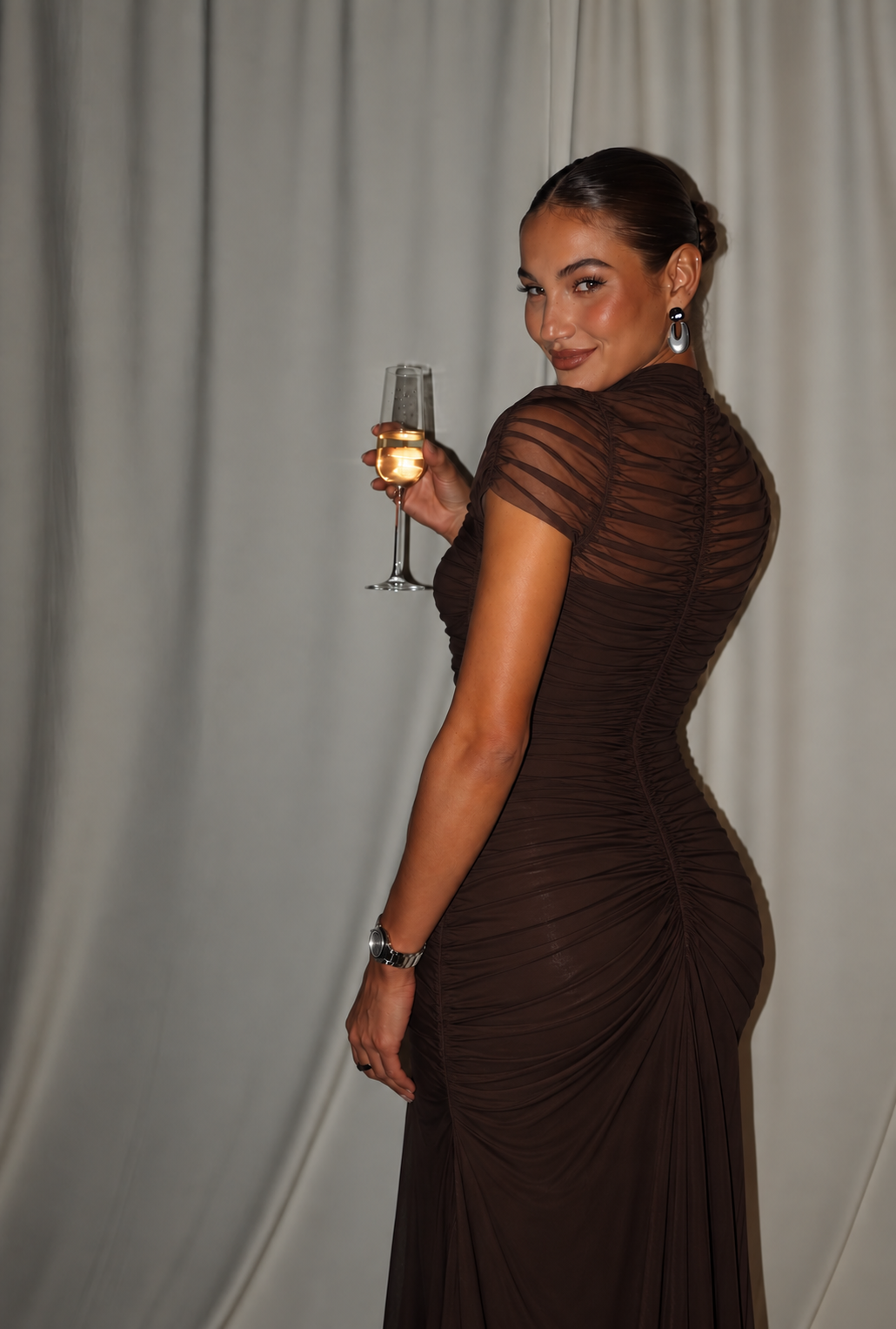 Cocoa Alibi Maxi Dress