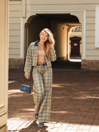 Golden Static Denim Set