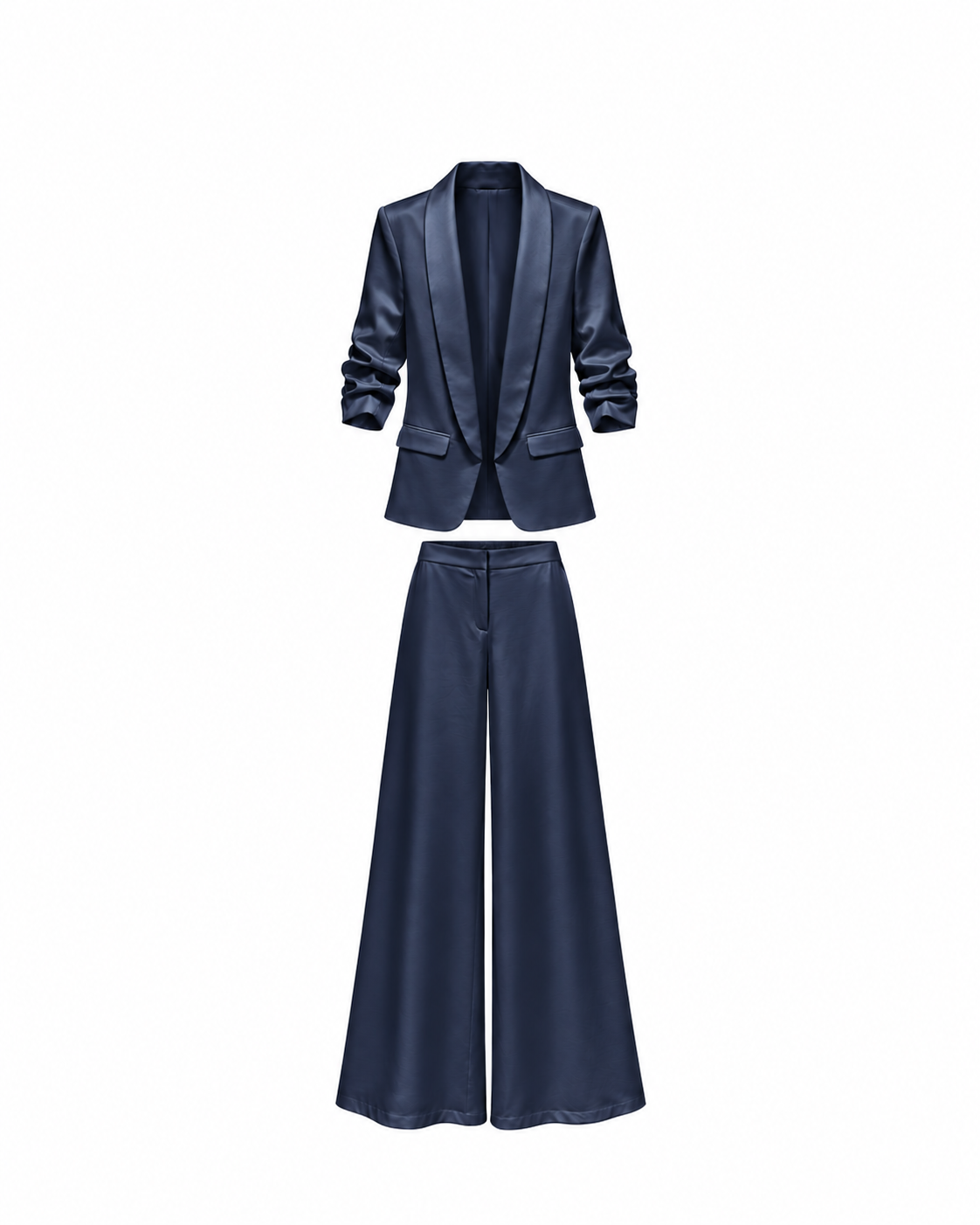 Cavienne Satin Pant Set